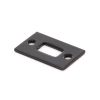 Black Mortice Plate for 4" Cranked Bolt