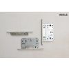 AGB Touch Magnetic Door Catch Euro Profile Sashlock - Satin Chrome
