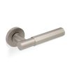 Valli Antonio Citterio Lever on Round Rosette (Esagono) - Satin Nickel PVD