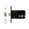Zoo Hardware Flat latch - 102mm C/W PVD Forend and Strike - Satin Stainless