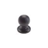 Zoo Hardware Round Cupboard Knob - 1.5" - Black