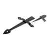 Black Tuscan Thumblatch