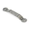 Pewter Penny End Screw on Staple