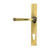 Aged Brass Avon Slimline Lever Espag. Lock Set