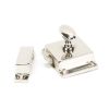 Polished Nickel Cabinet Latch