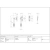 Polished Brass Night-Vent Locking Reeded Fastener (Steel Window)