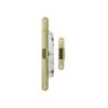 AGB Polaris 2XT Magnetic Bathroom Lock 60mm backset - Polished Brass