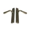 Burnished Brass Newbury Slimline Lever Espag. Latch Set