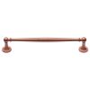 Heritage Brass Cabinet Pull Colonial Design 203mm CTC Satin Rose Gold Finish