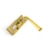 Aged Brass Avon Lever Euro Lock Set