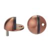 Zoo Hardware Door stop - floor mounted - oval - 45mm - Bronze