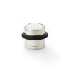 Alexander & Wilks - Dome Top Floor Mounted Door Stop -  Polished Nickel