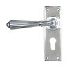 Polished Chrome Hinton Lever Euro Lock Set