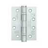 Zoo Hardware Ball Bearing Hinge - Steel 102 x 76 x 3mm - Satin Chrome
