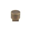 Westminster Round Cupboard Knobs Antique Brass - By Frelan Hardware - BUR300AB