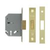 Jedo 3 Lever Deadlocks 65mm Polished Brass - By Frelan Hardware - JL1092PB