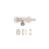 Zoo Hardware Architectural Barrel Bolt 75mm x 30mm - Nickel