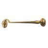 Jedo Brass Cabin Hooks 102mm Polished Brass - By Frelan Hardware - JV110BPB
