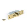 Lacquered Brass Square Ended Sash Pulley 75kg