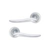 Senza Lever Door Handle Satin Chrome
