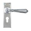 Polished Chrome Hinton Lever Euro Lock Set