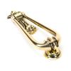 Aged Brass Loop Door Knocker