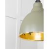 Smooth Brass Brindley Pendant in Tump