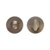Zoo Hardware Turn and Release - Rosso Slim - Antique Brass Steel