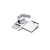 Zoo Hardware Size 3-6 Double Rebated Door Selector - Complete With 102mm Arm, Standard Rebate Catch - Silver