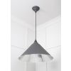 Smooth Nickel Hockley Pendant in Bluff
