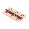 Polished Bronze 2" Butt Hinge (pair)