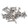 Stainless Steel 8x¾" Countersunk Raised Head Screws (25)