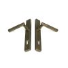 Burnished Brass Brompton Slimline Lever Espag. Lock Set