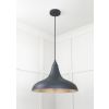 Smooth Nickel Frankley Pendant in Soot