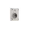 Zoo Hardware Flush Ring Pull - 48 x 38mm - Satin Stainless