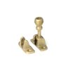 Satin Brass Prestbury Brighton Fastener (Radiused)