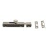 Atlantic Solid Brass Surface Door Bolt 4" - Distressed Silver