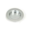 Satin Chrome 75mm Plain Round Pull