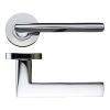 Zoo Hardware Vitorria Lever on Round Rose - Polished Chrome