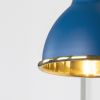 Smooth Brass Brindley Wall Light in Upstream