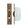 Zoo Hardware Brass Ball Bearing Pulleys - 1 3/4" Square Forend - Bronze