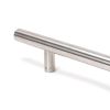Satin Marine SS (316) 1.2m T Bar Handle B2B Fix 32mm Ø