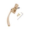 Peardrop Espag Locking Fastener (RH) Polished Brass