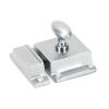 Satin Chrome Cabinet Latch
