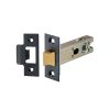 3" H/D Tubular Latch CE - Matt Black