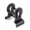 Matt Black 50mm Euro Door Pull (Back to Back fixings)