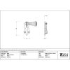 Pewter Beehive Escutcheon