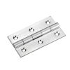 Zoo Hardware Solid drawn brass butt hinge - 64 x 35 x 2mm - Satin Chrome