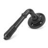 Aged Bronze Reeded Lever on Rose Set - Unsprung