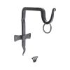 Cosmo Twist Shelf Support Matt Black